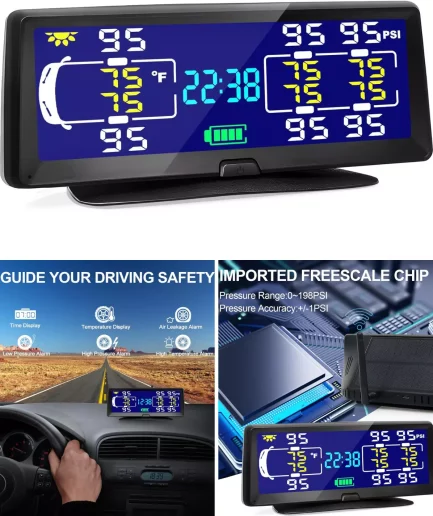 hieha solar tire pressure monitoring system