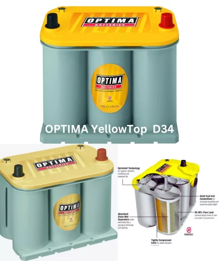 optima yellowtop battery d34