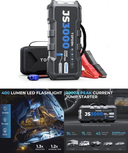 topdon jump starter js3000