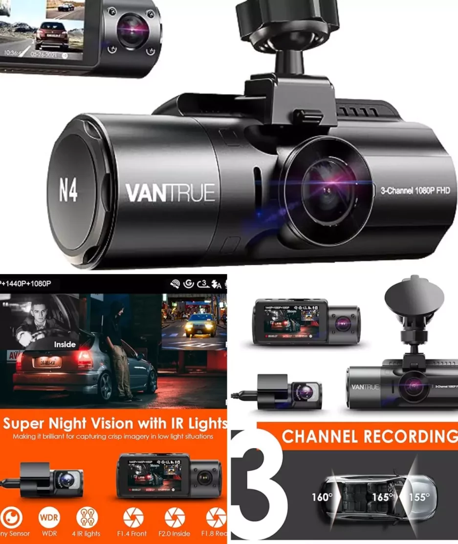 vantrue n4 dash cam