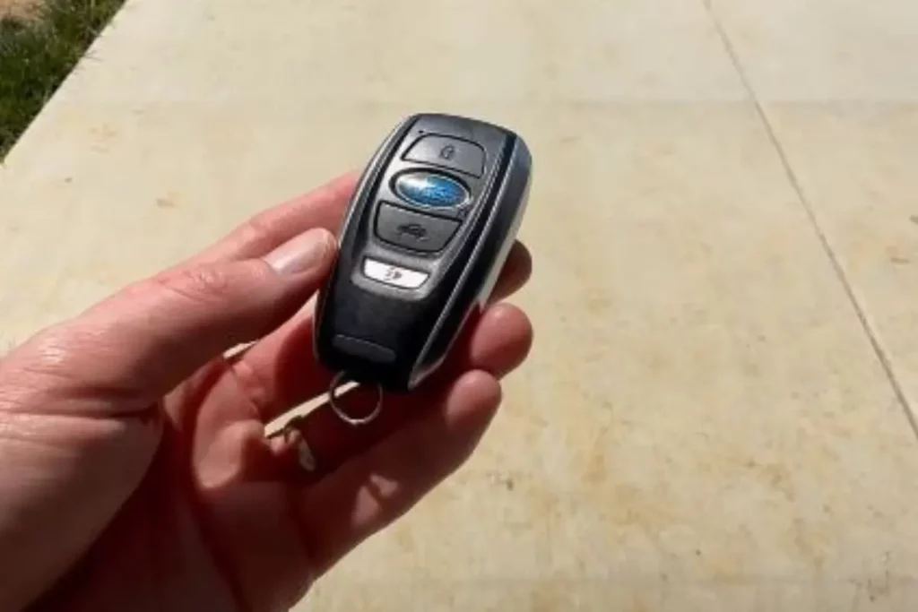 subaru key fob battery replacement