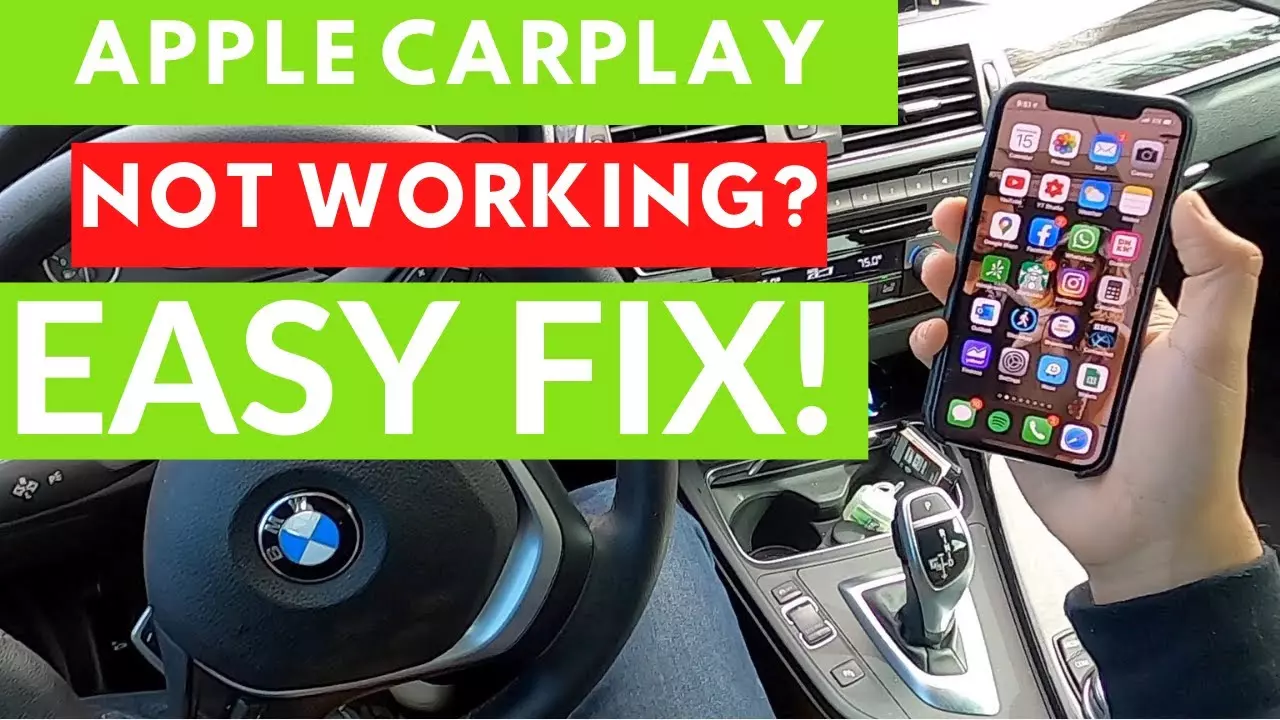 Bmw Carplay Not Working