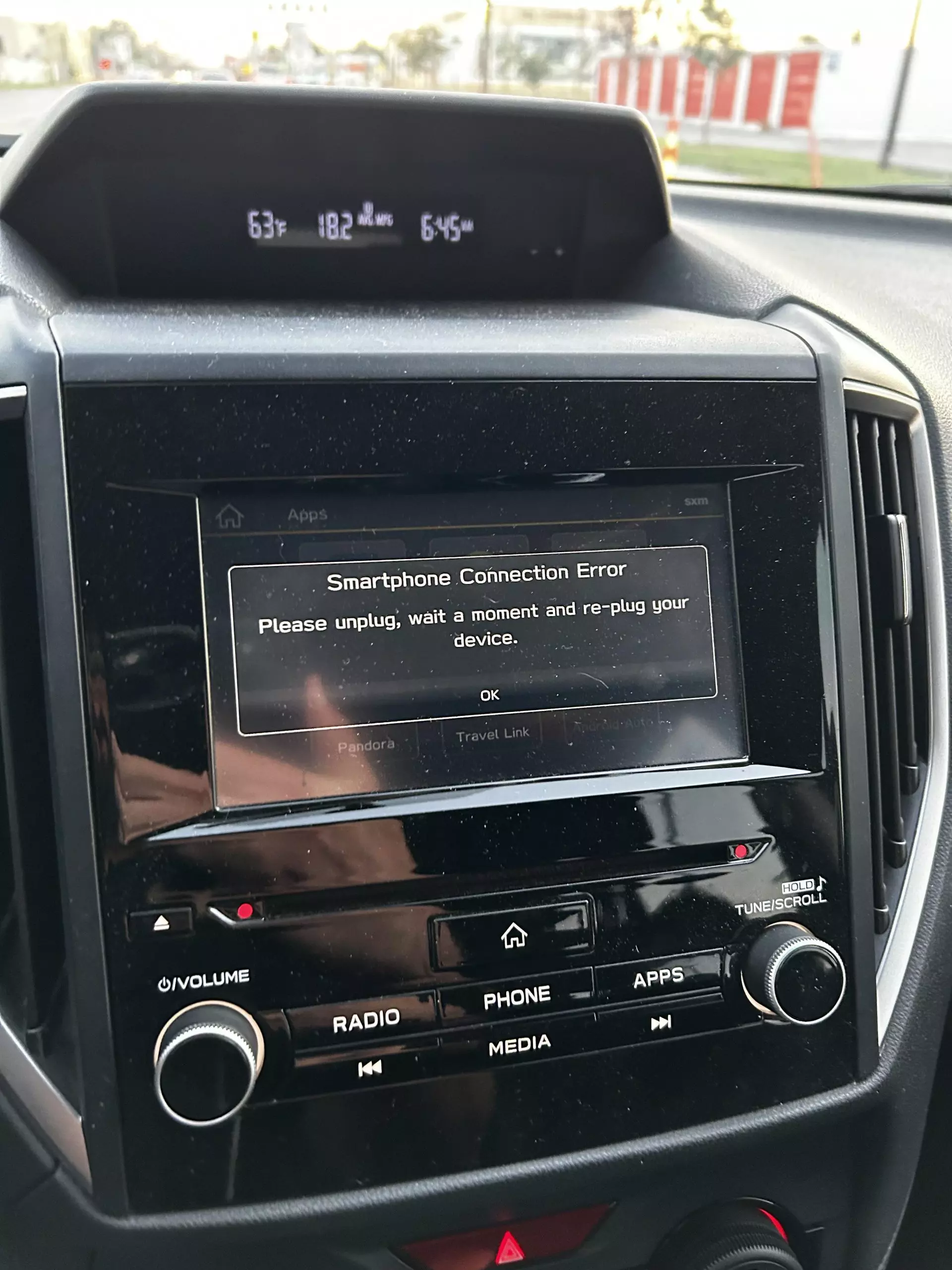 carplay not working subaru