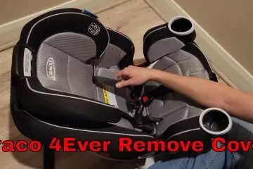 how to put graco car seat cover back on