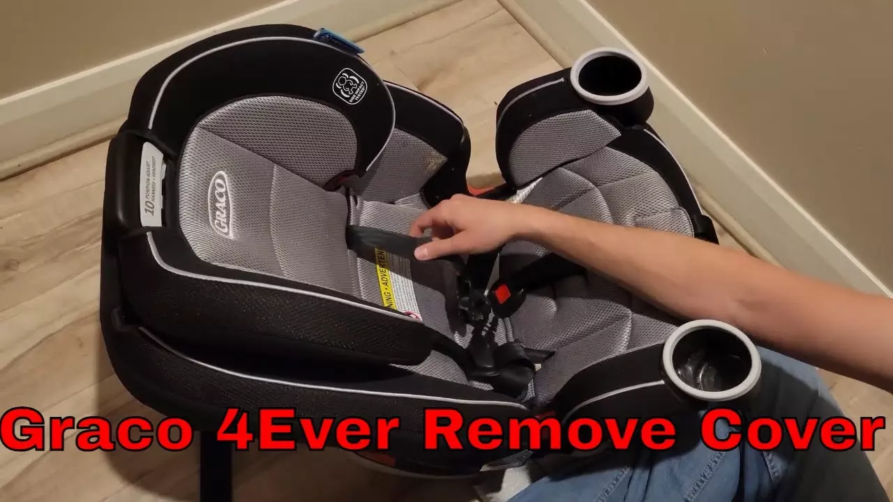 how to put graco car seat cover back on