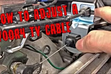 How To Adjust Tv Cable On A 700R4